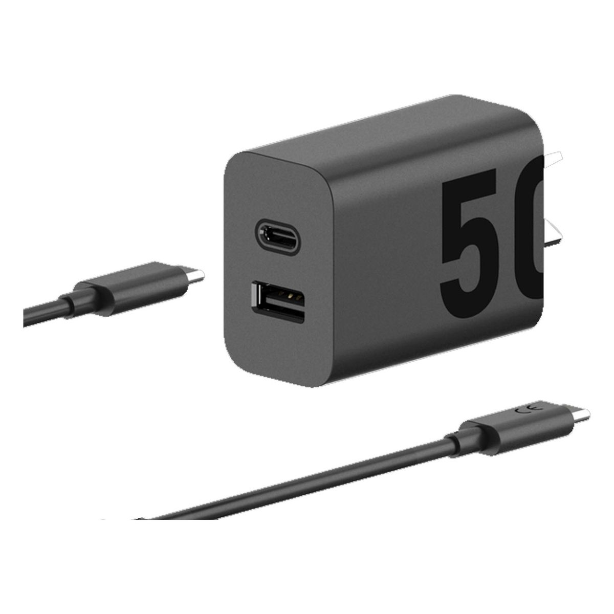 MOTOROLA - Cargador Motorola Turbo Power 50W Original - Negro