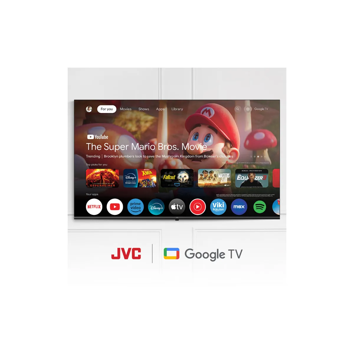 GENERICO - JVC 70 4K UHD LED con Control por Voz y Bluetooth  Modelo LT-70KB54