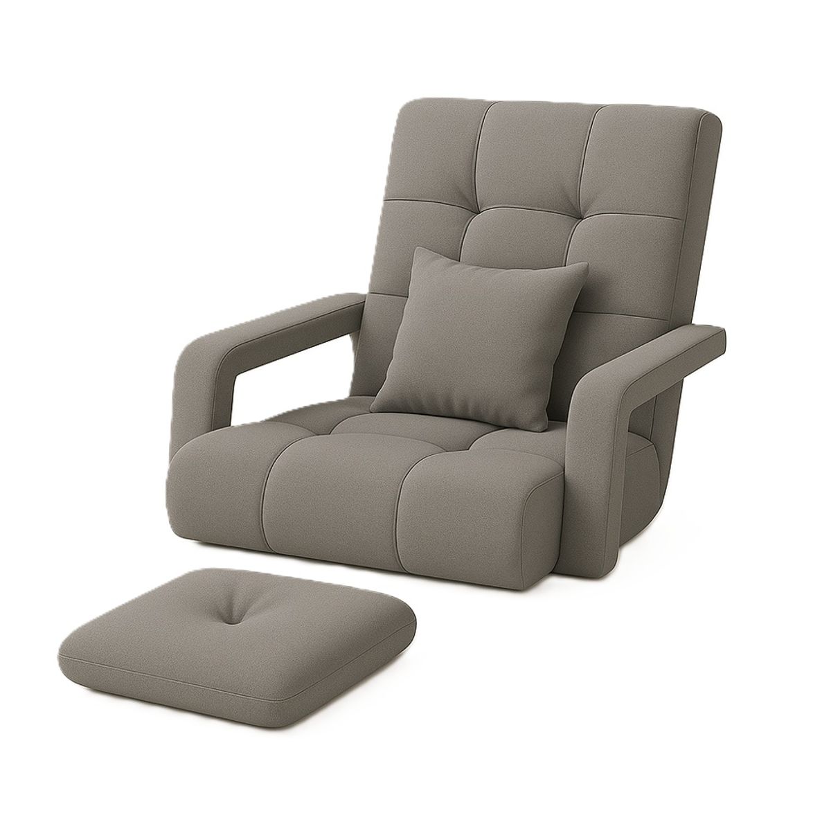 GENERICO - Silla Perezosa De Relajación Con Posa Pie