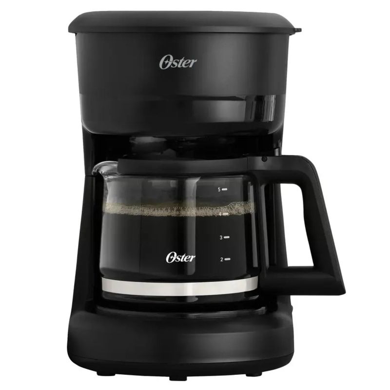 OSTER - Combo Cafetera Oster 5 tzas BVSTDCS51B + Sanguchera CKSTS2885 Negro