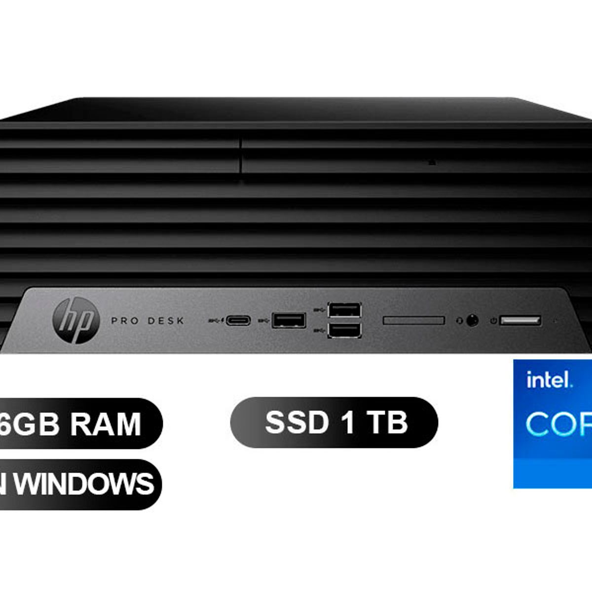 HP - PC HP DESKTOP PRO SFF 400 G9 I7-12700, 16GB RAM, 1TB SSD, SIN WINDOWS (8K6N4LS)