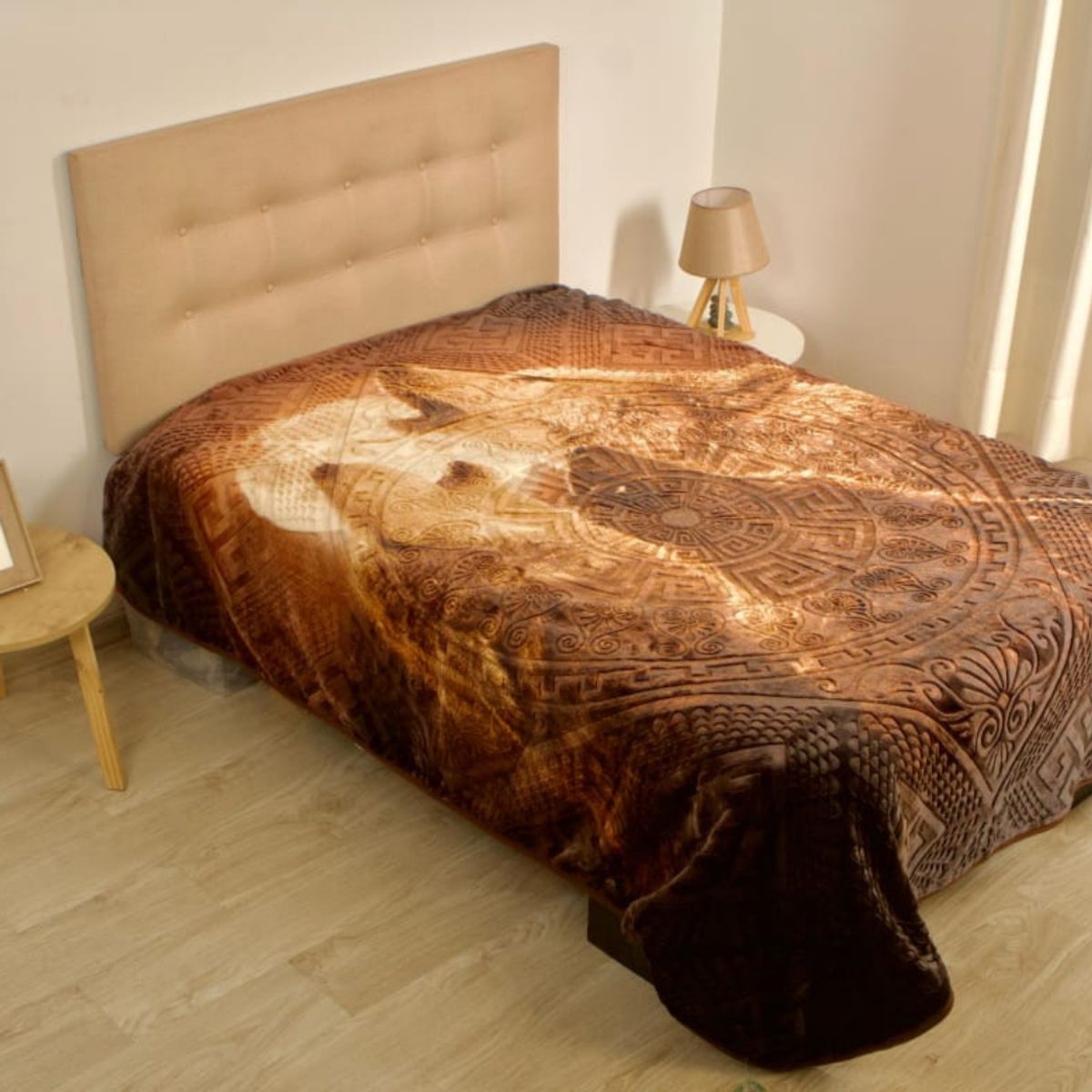 GOLDSUN - FRAZADA ALTO RELIEVE 2 PLAZAS