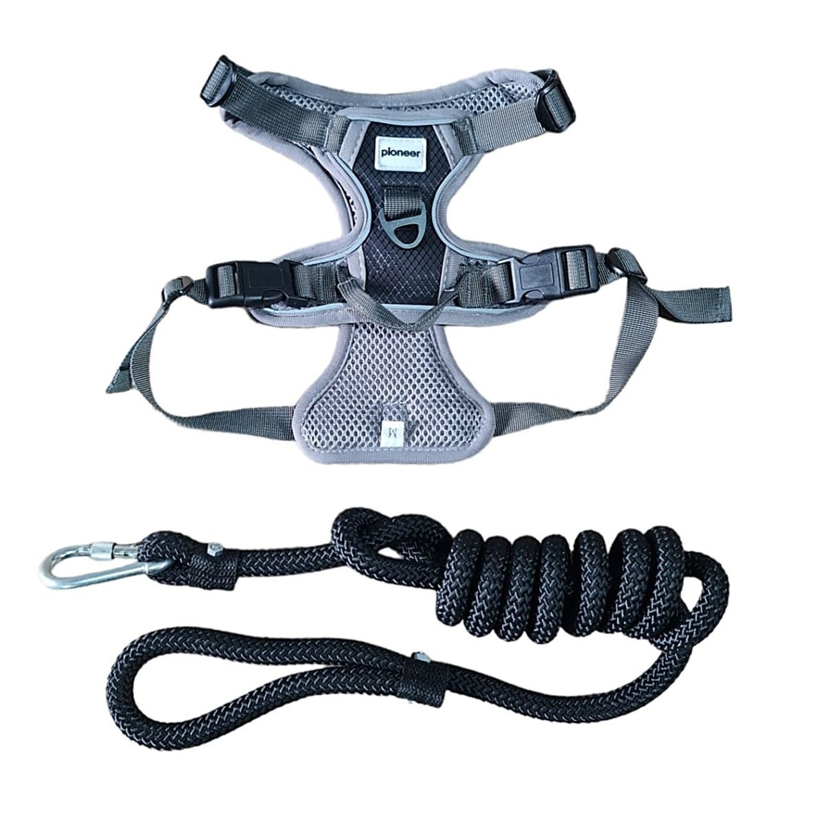 PIONEER - Pechera Arnés Para Mascotas Perros Con Jalador Tallas M