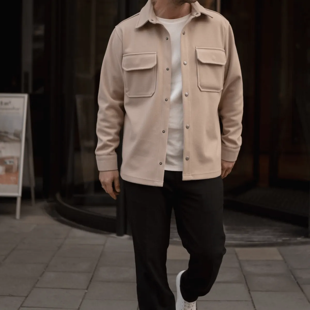 GENERICO - SOBRECAMISA  CASUAL DE HOMBRE