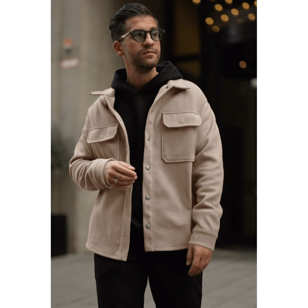 GENERICO - SOBRECAMISA  CASUAL DE HOMBRE