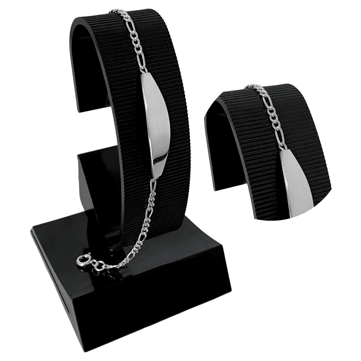 GENERICO - Pulsera Esclava Eslabones Regalo Niños Kids Joya Plata 925