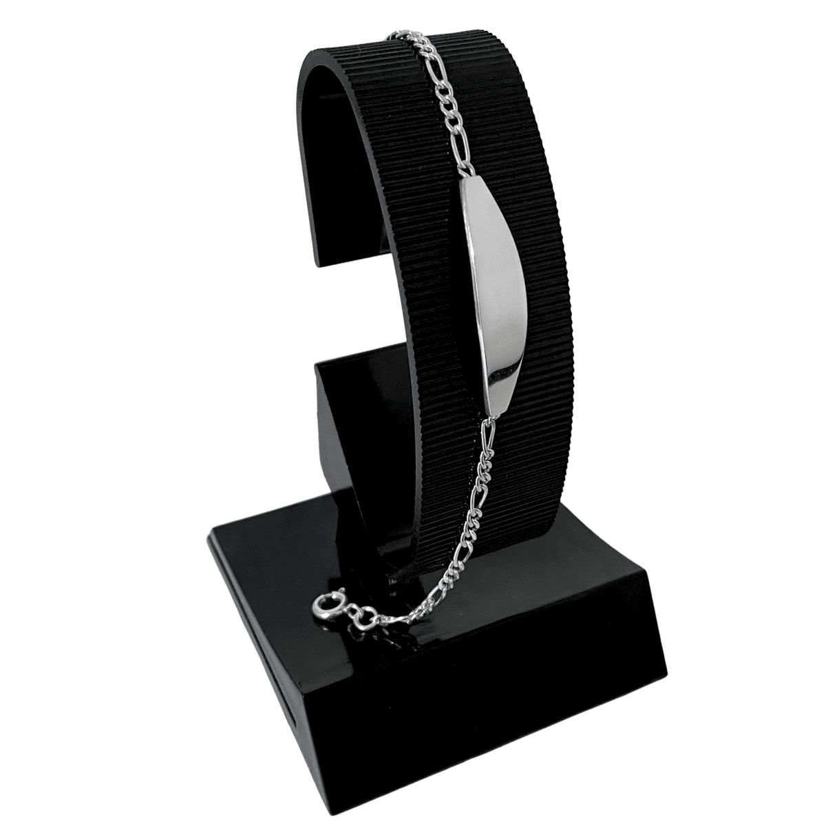 GENERICO - Pulsera Esclava Eslabones Regalo Niños Kids Joya Plata 925