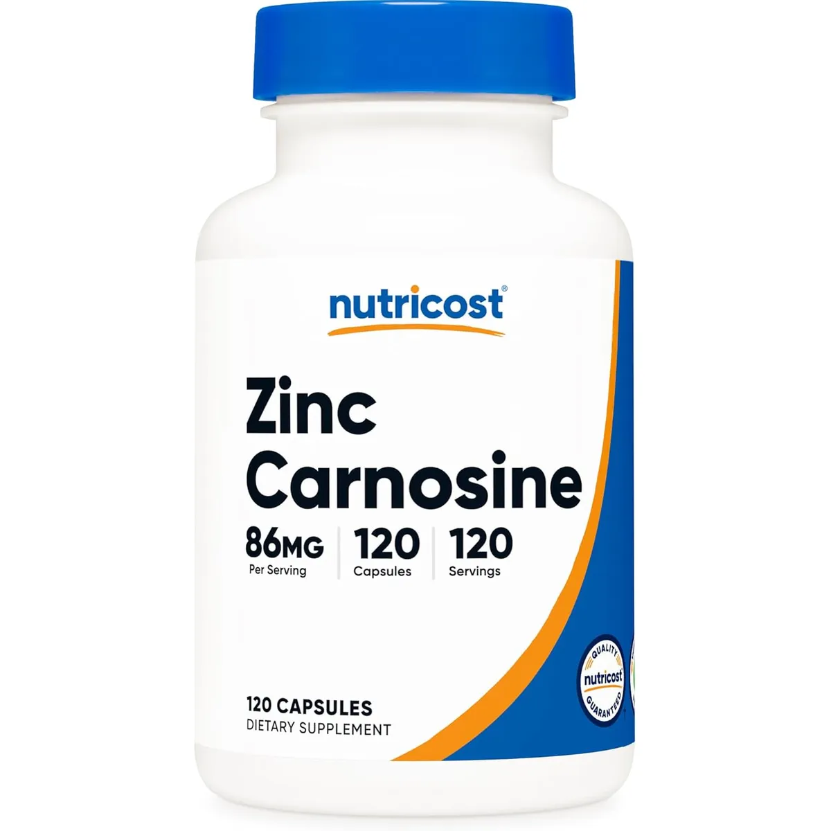 NUTRICOST - Zinc Carnosina Carnosine 120 capsulas