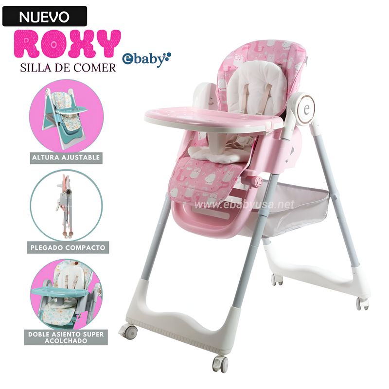 EBABY - Silla de comer Plegable Roxy