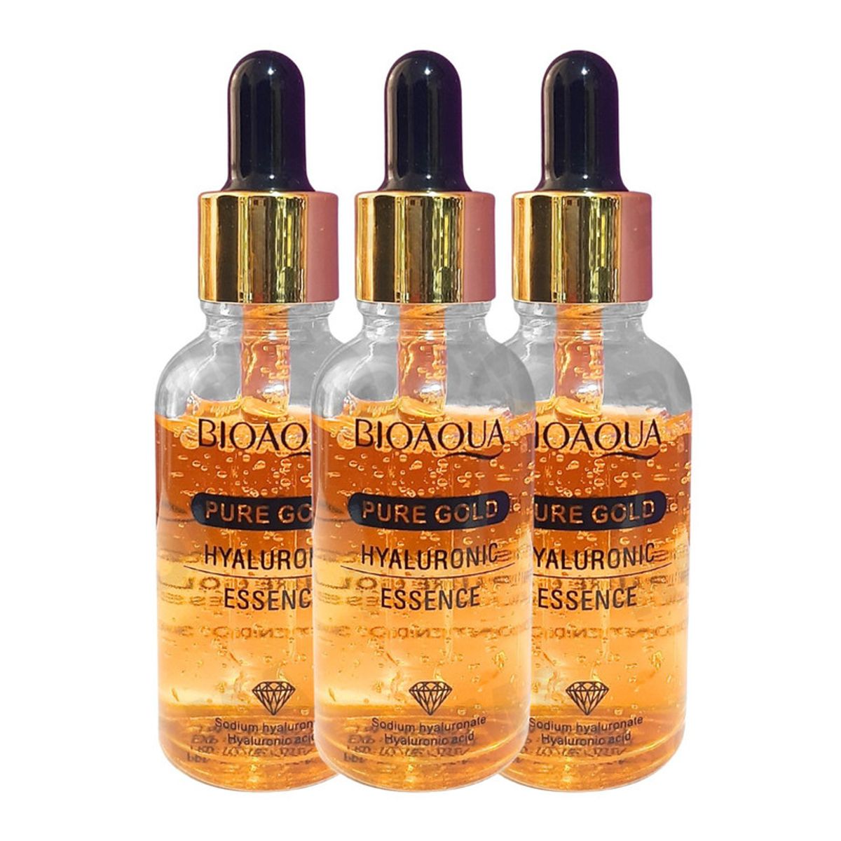 BIOAQUA - PACK 3 DE ORO HIALURONICO REJUVENECEDOR 90ML BIOAQUA