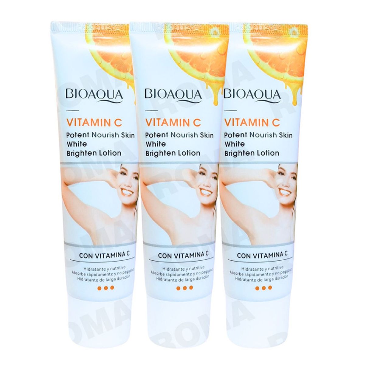 BIOAQUA - PACK 3 LOCIÓN FACIAL CON VITAMINA C 150G BIOAQUA