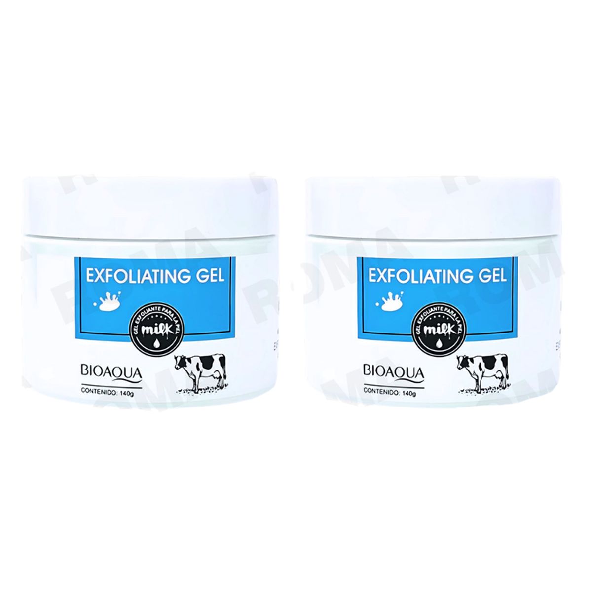 BIOAQUA - PACK 2 EXFOLIANTE GEL DE LECHE 280G BIOAQUA