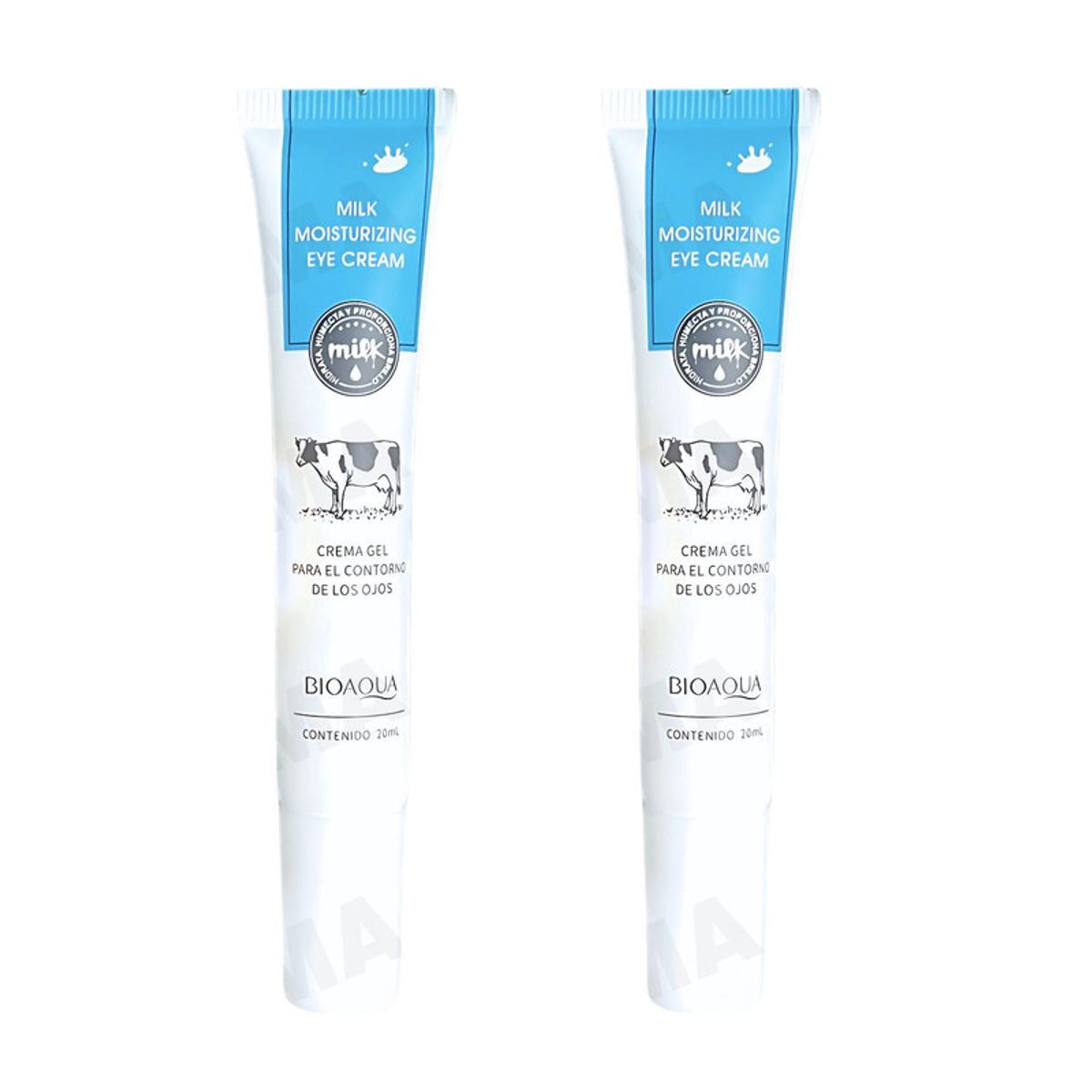 BIOAQUA - PACK 2 CONTORNO DE OJOS DE LECHE 40ML BIOAQUA