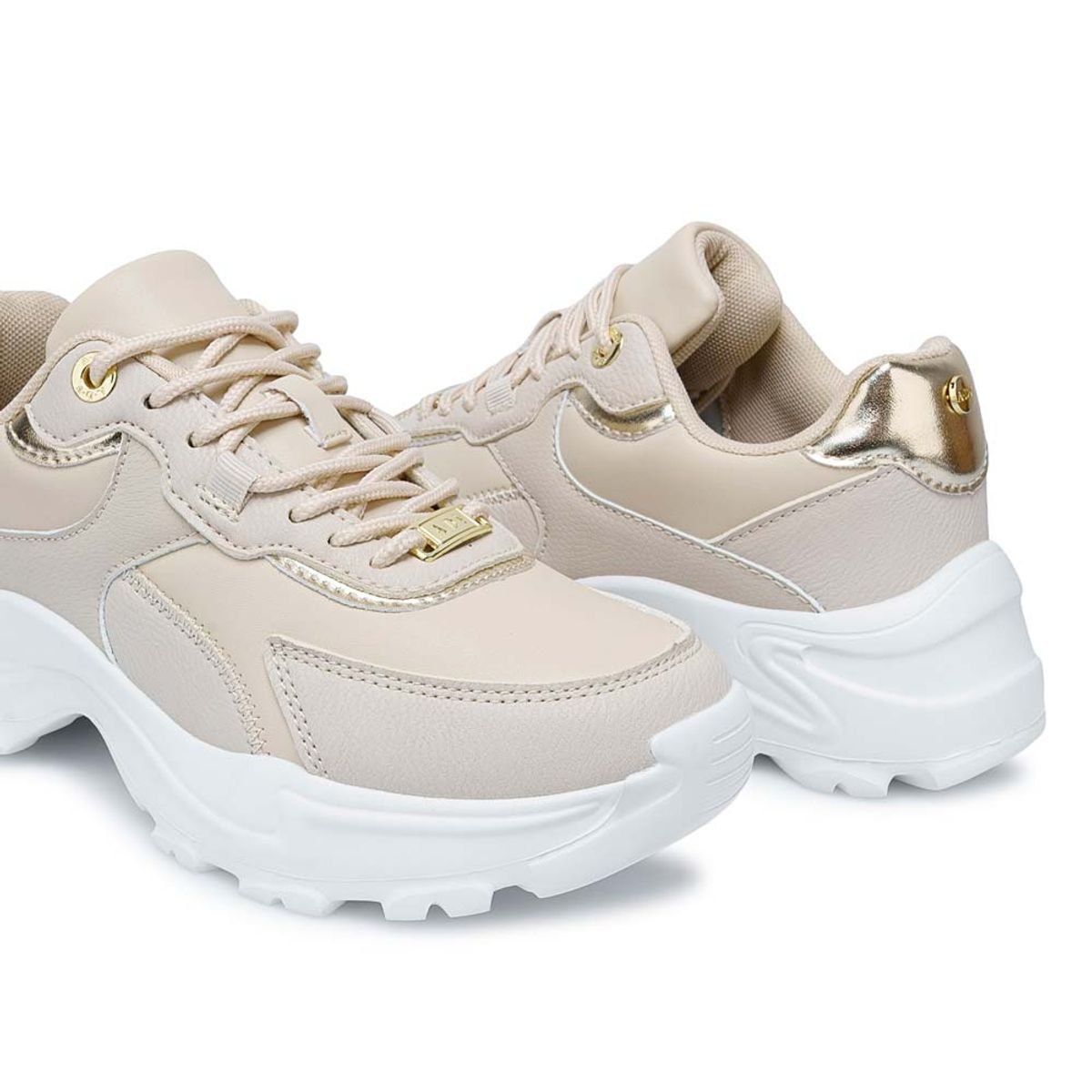 ADV - Zapatilla Casual VALE-2507 VainillaOro Rosa ADV