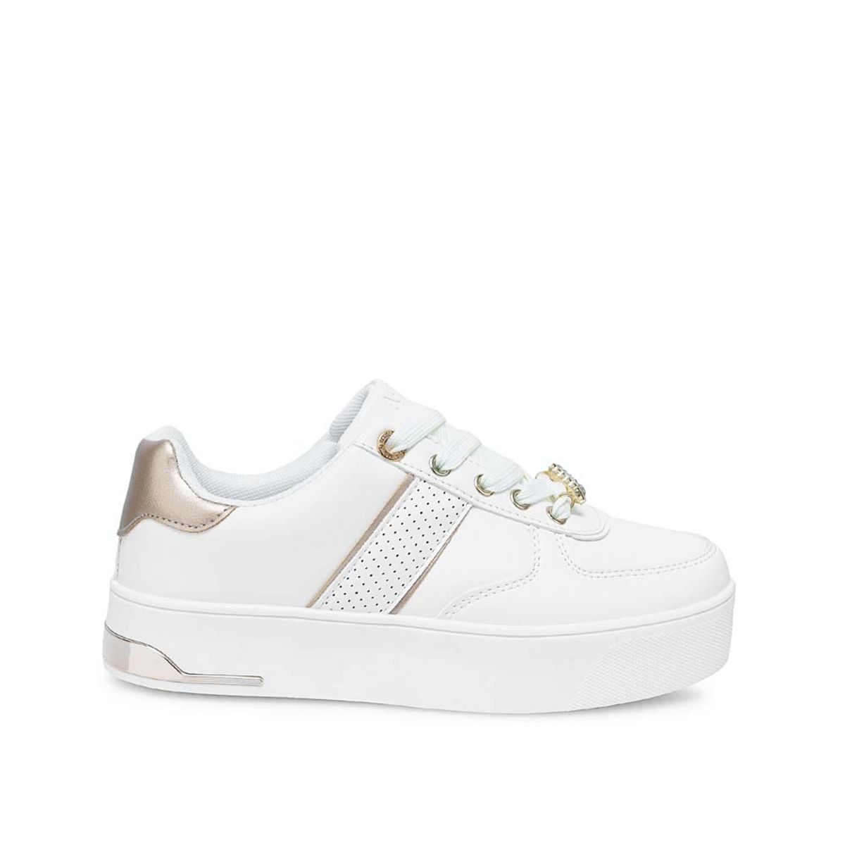 ADV - Zapatilla Casual VALE-2511 BlancoDorado ADV