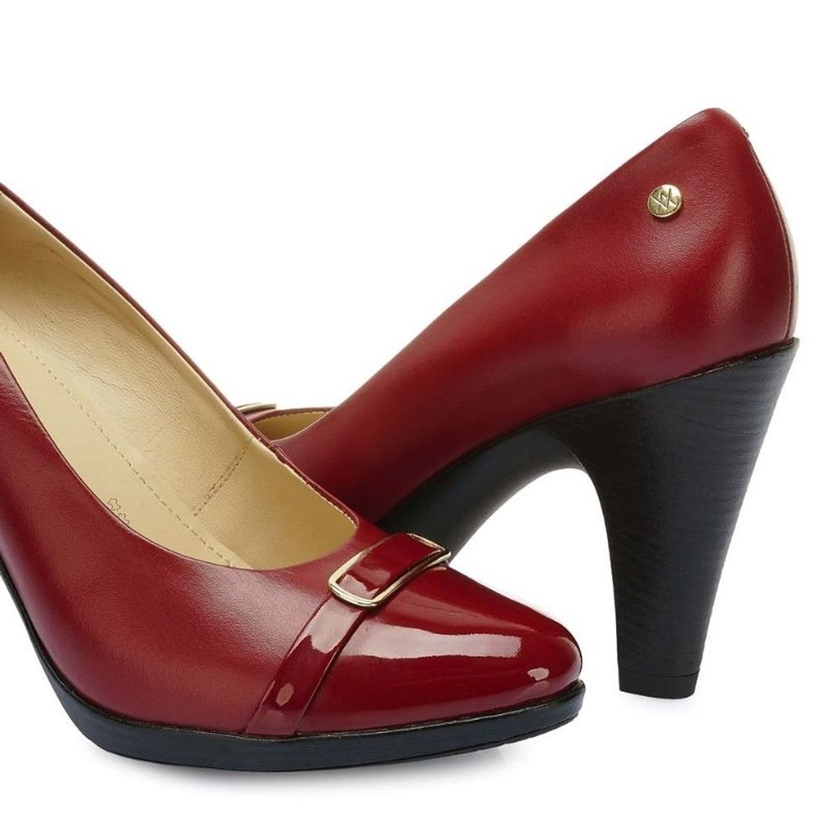 VIALE - Zapato Reina Casual ALE-2533 Cramberry Viale Cuero