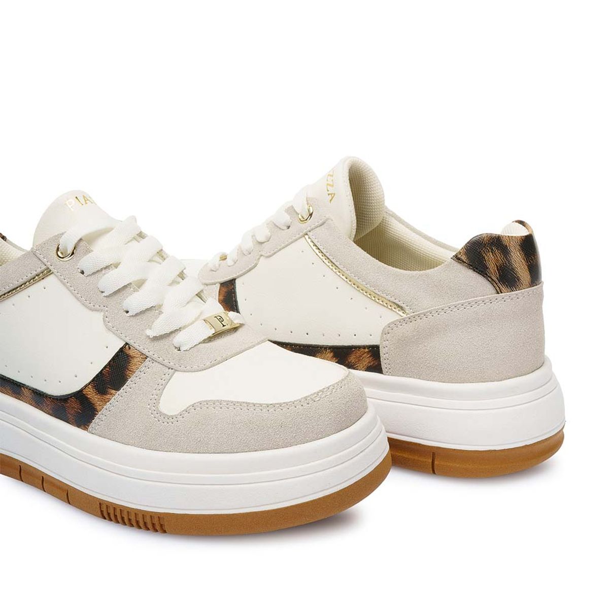 Piazza - Zapatilla Casual CESI-2527 BlancoGris Piazza