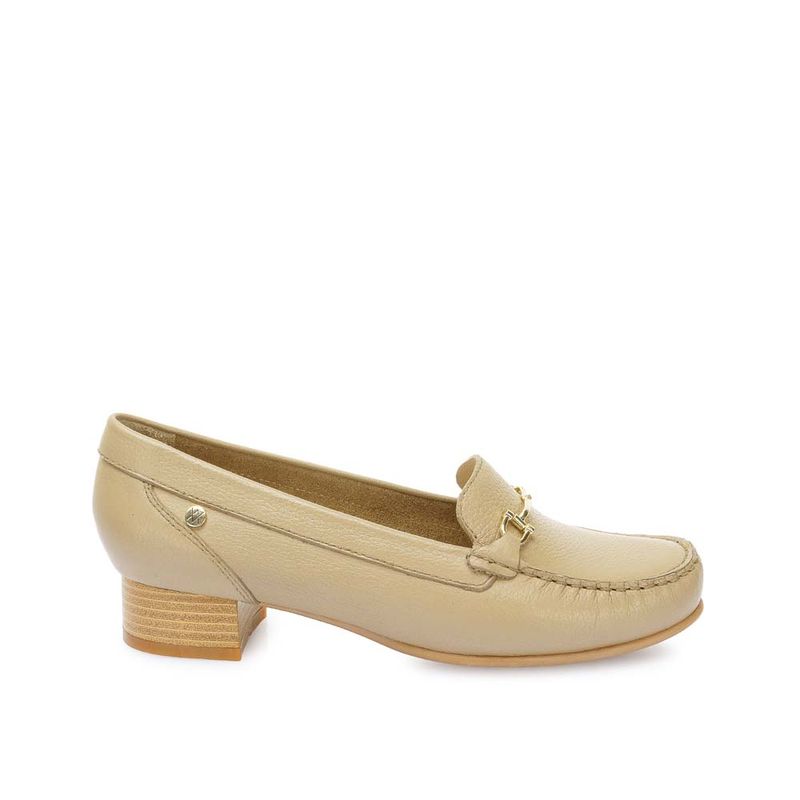 VIALE - Zapato Mocasín Casual DENI-2519 Vison Viale Cuero