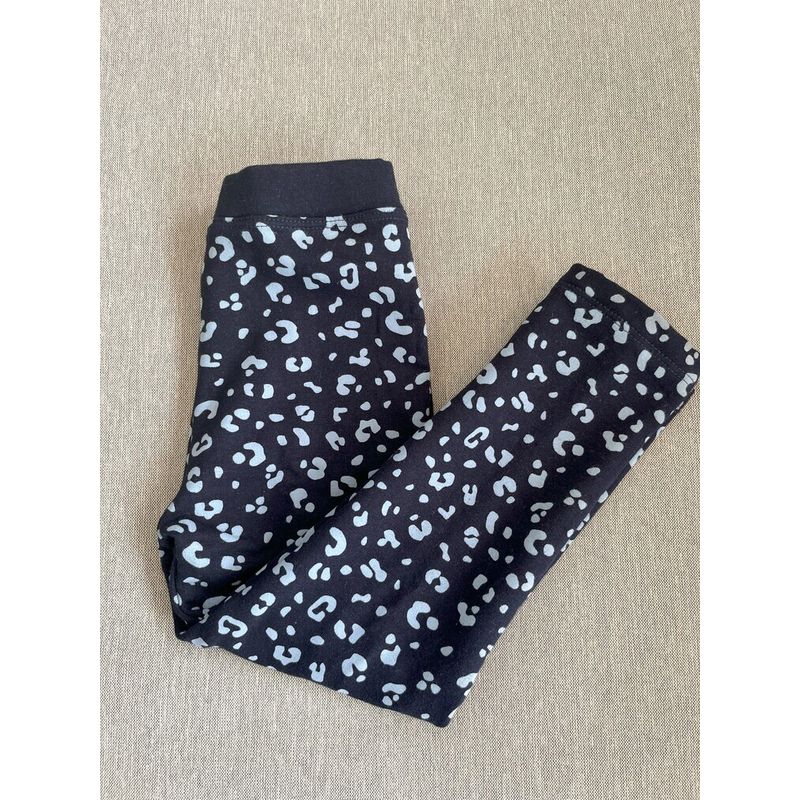 THE BABY SPOT - Legging para niña afranelada - Leopardo Desde T4 hasta T10