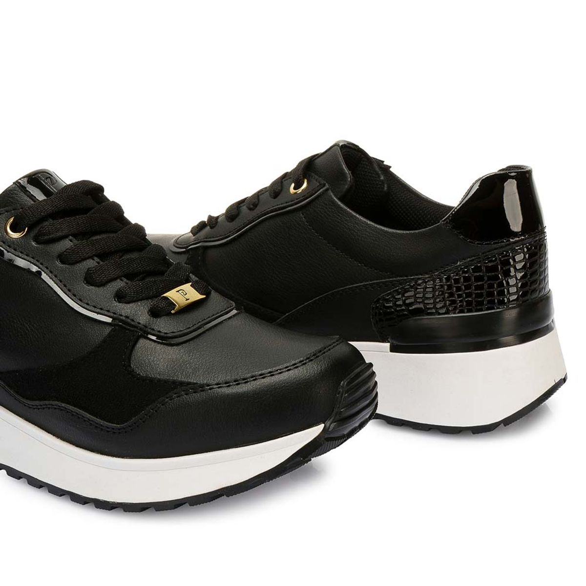 Piazza - Zapatilla Casual NORA-2515 Negro Piazza