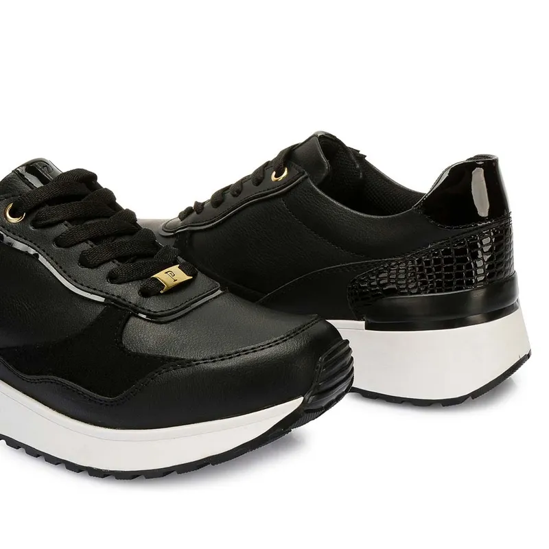 Piazza - Zapatilla Casual NORA-2515 Negro Piazza