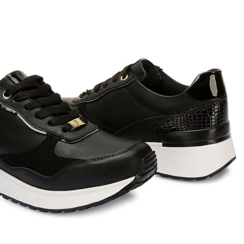 Piazza - Zapatilla Casual NORA-2515 Negro Piazza