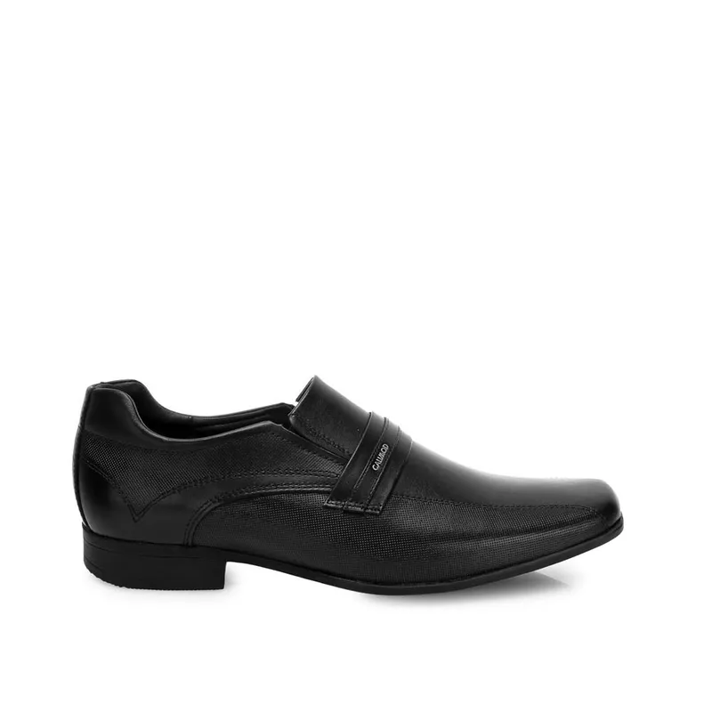 CALIMOD - Zapato Mocasín Vestir VEM-006 Negro Calimod Cuero