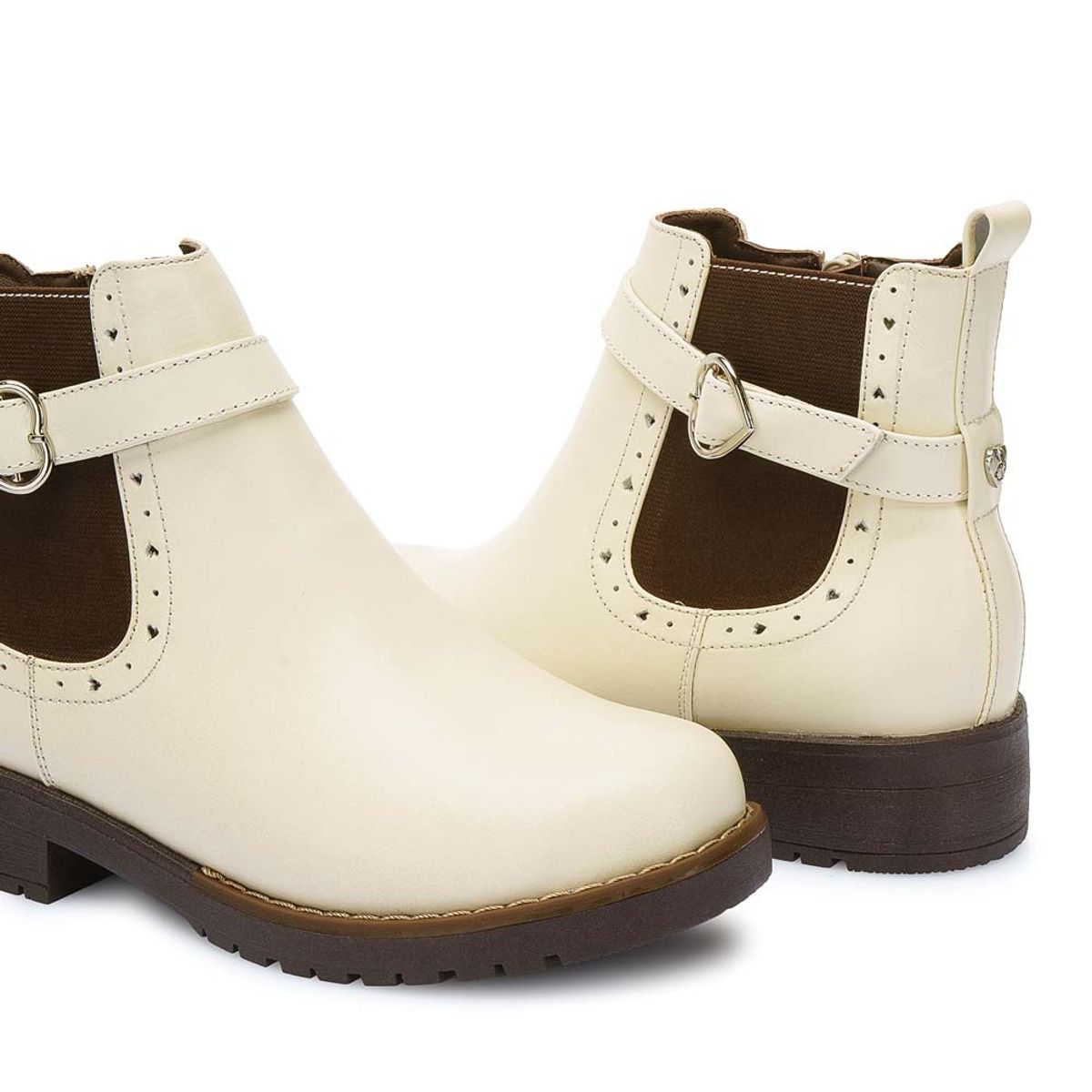 RABBIT - Botín Casual YADIRA-2523 Hueso Rabbit Cuero