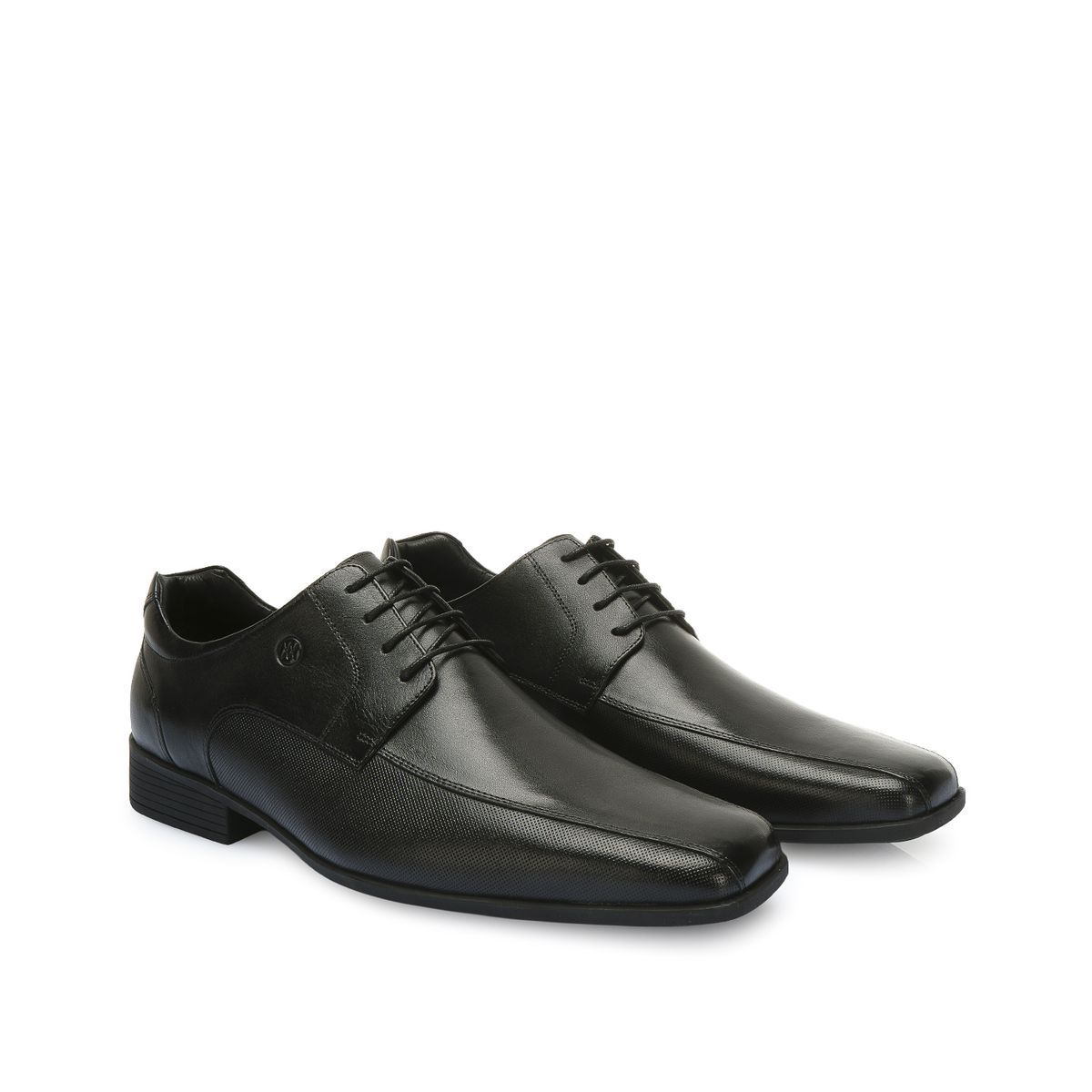 VIALE - Zapato Derby Casual EDER-2503 Negro Viale Homme Cuero