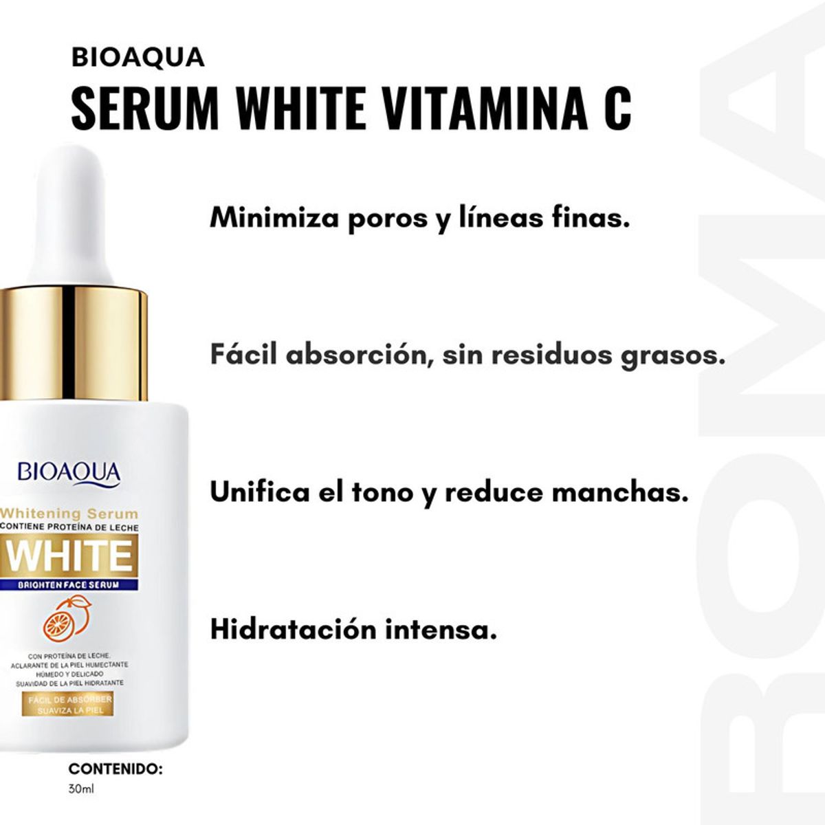 BIOAQUA - PACK 2 SERUM VITAMINA C EFECTO BRILLO 60ML BIOAQUA