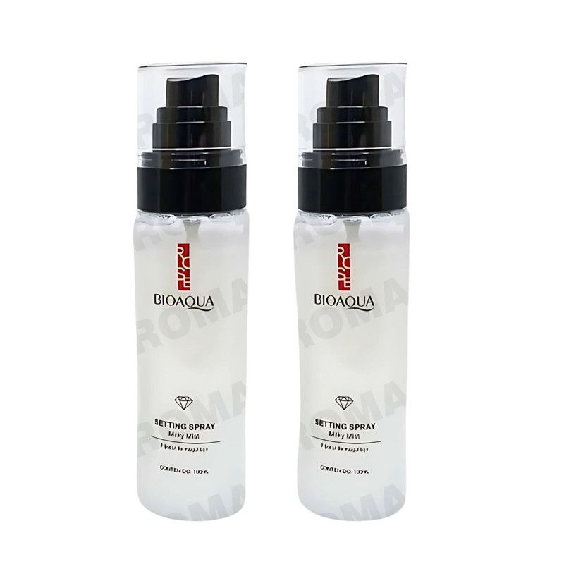 BIOAQUA - PACK 2 FIJADOR DE MAQUILLAJE BLANCO 200ML BIOAQUA