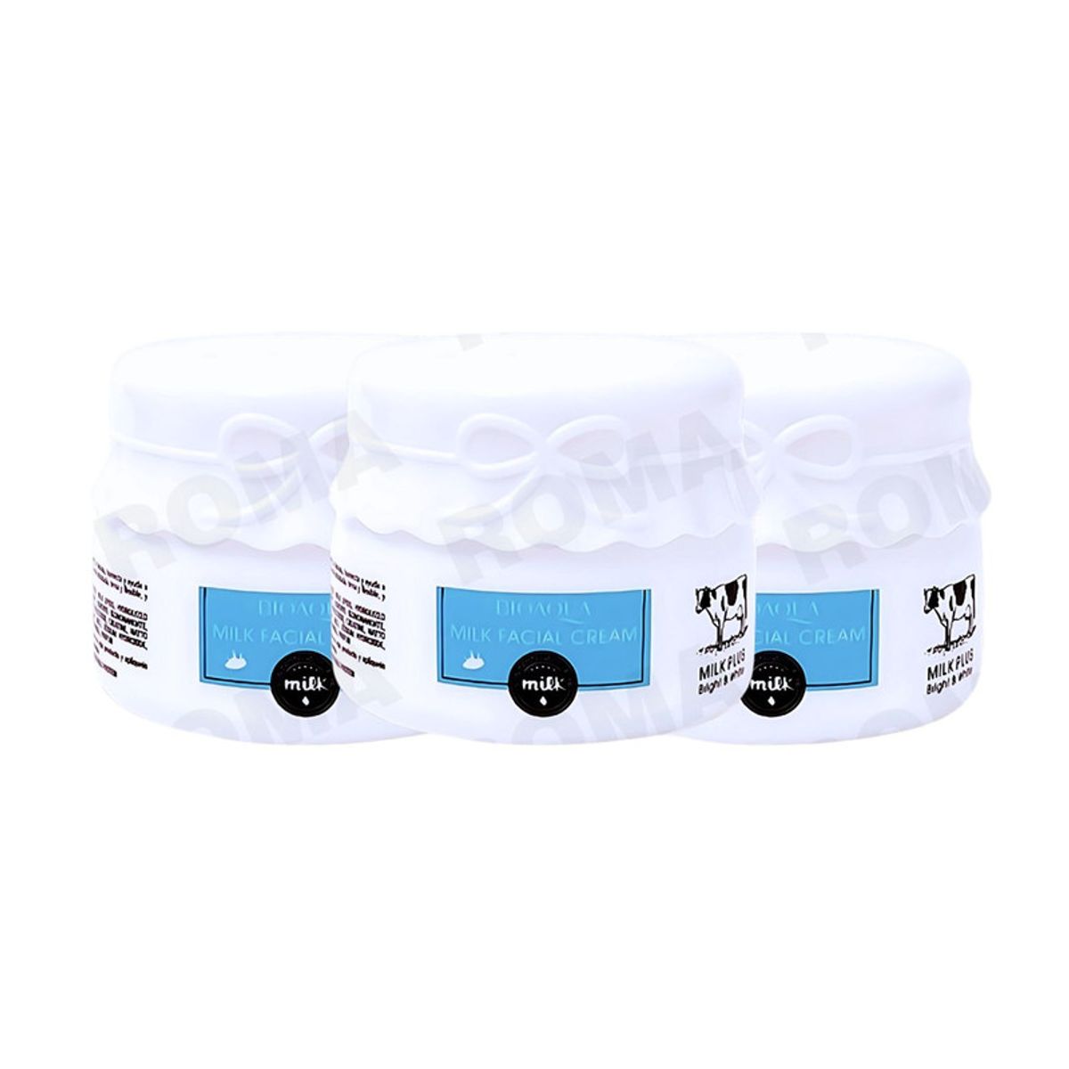 BIOAQUA - PACK 3 CREMA FACIAL DE LECHE BIOAQUA