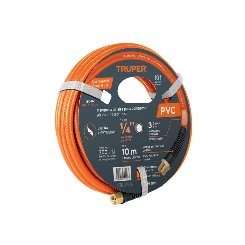TRUPER - Manguera para Compresora 10 metros TRUPER 19014