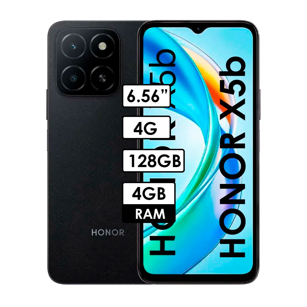 HONOR - Celular Honor X5b 4GB Ram 128GB Color NEGRO