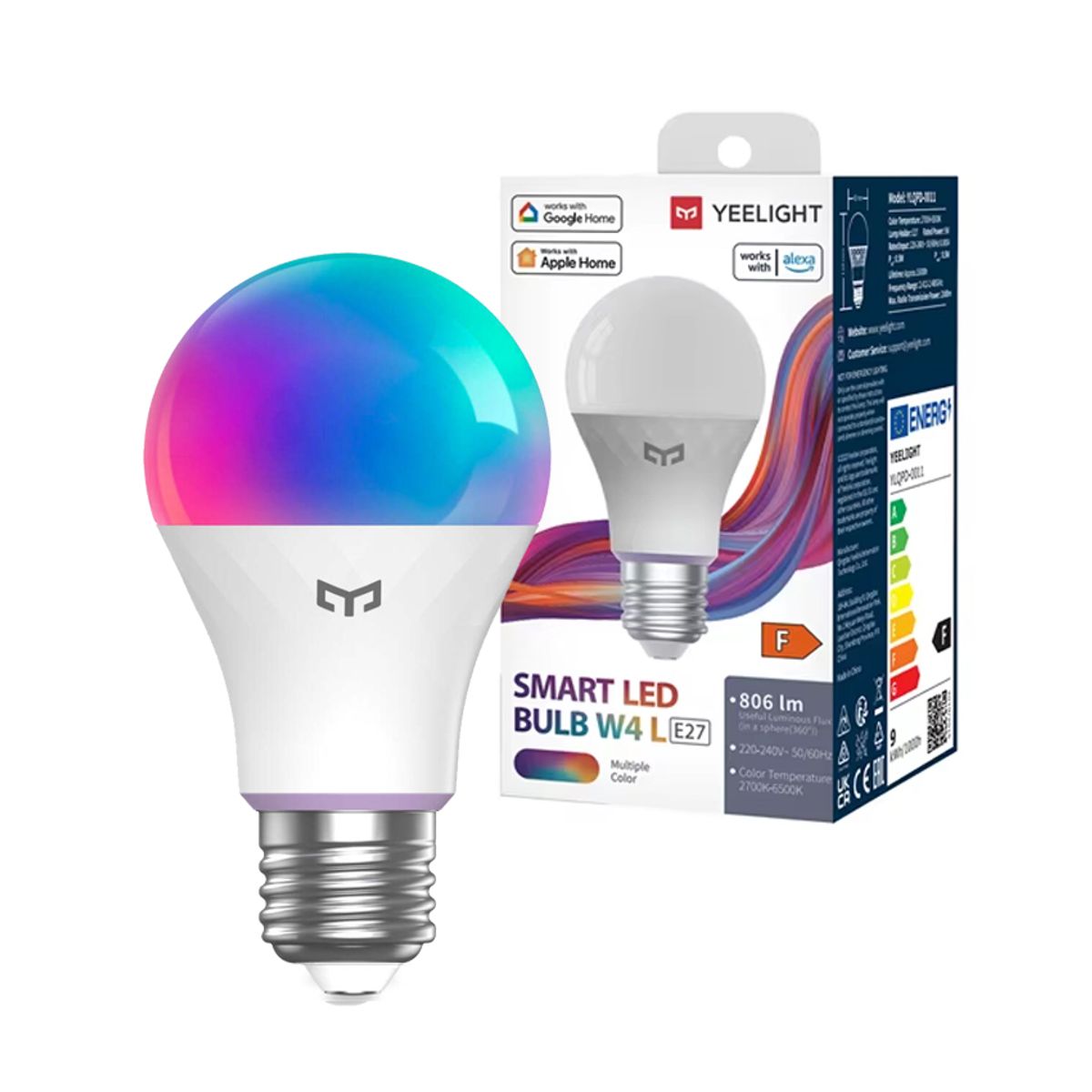 SMART - Yeelight Smart LED Bulb W4 Lite  Foco Inteligente Para Xiaomi Apple etc
