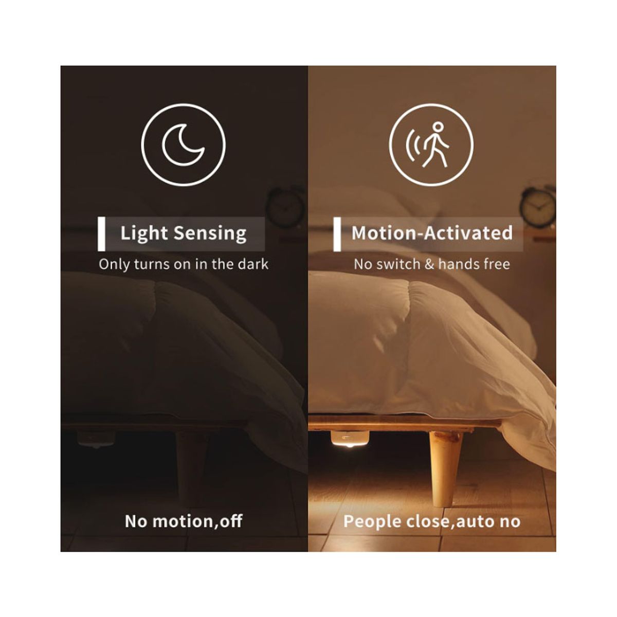 SMART - Yeelight Luz Nocturna Recargable con Sensor de Movimiento