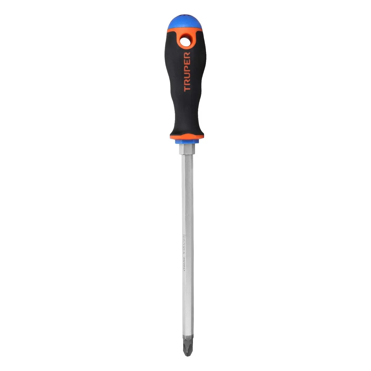 Truper - Desarmador Estrella Cruz 38 x 8 Mango Comfort Grip 100839 Truper
