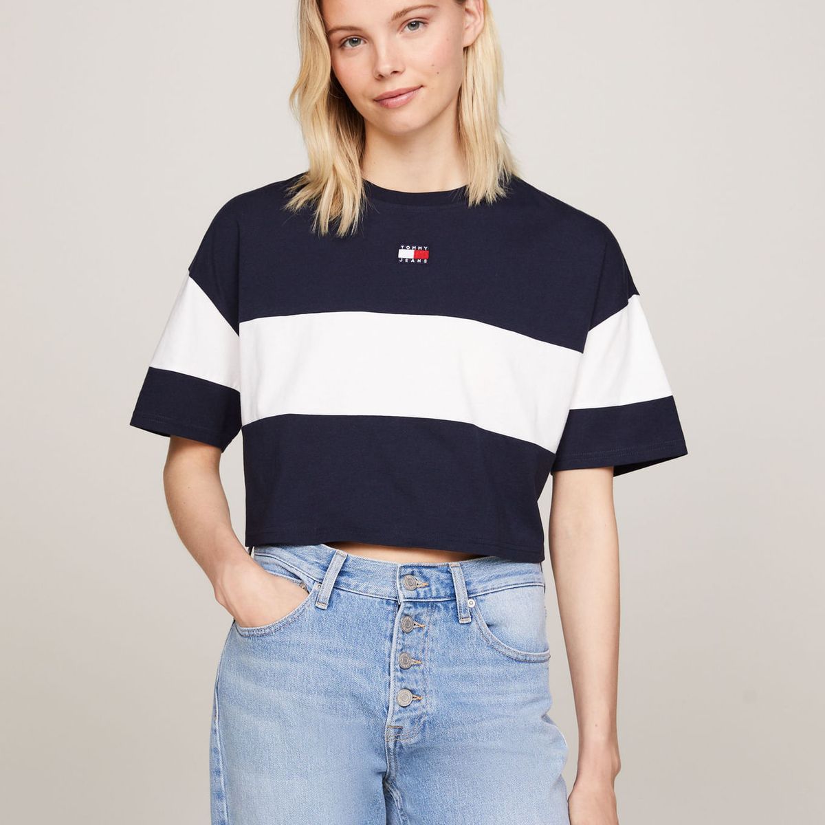TOMMY HILFIGER - T-SHIRT M/C PARA MUJERES TH