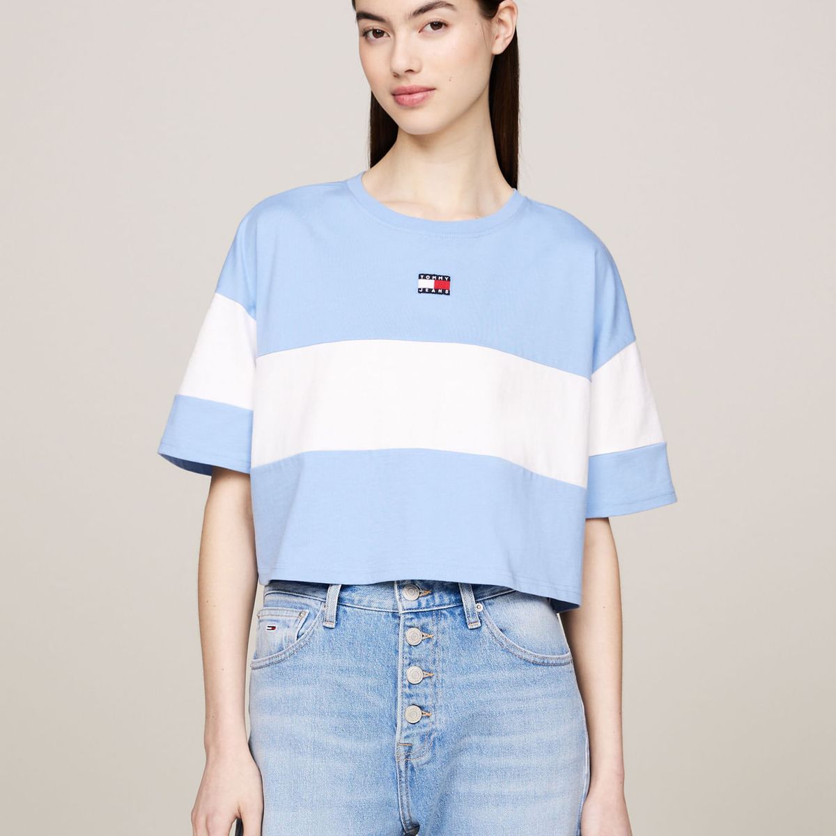 TOMMY HILFIGER - T-SHIRT M/C PARA MUJERES TH