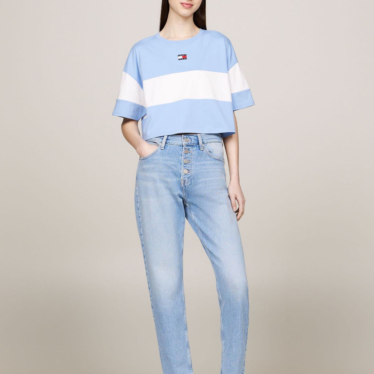 TOMMY HILFIGER - T-SHIRT M/C PARA MUJERES TH