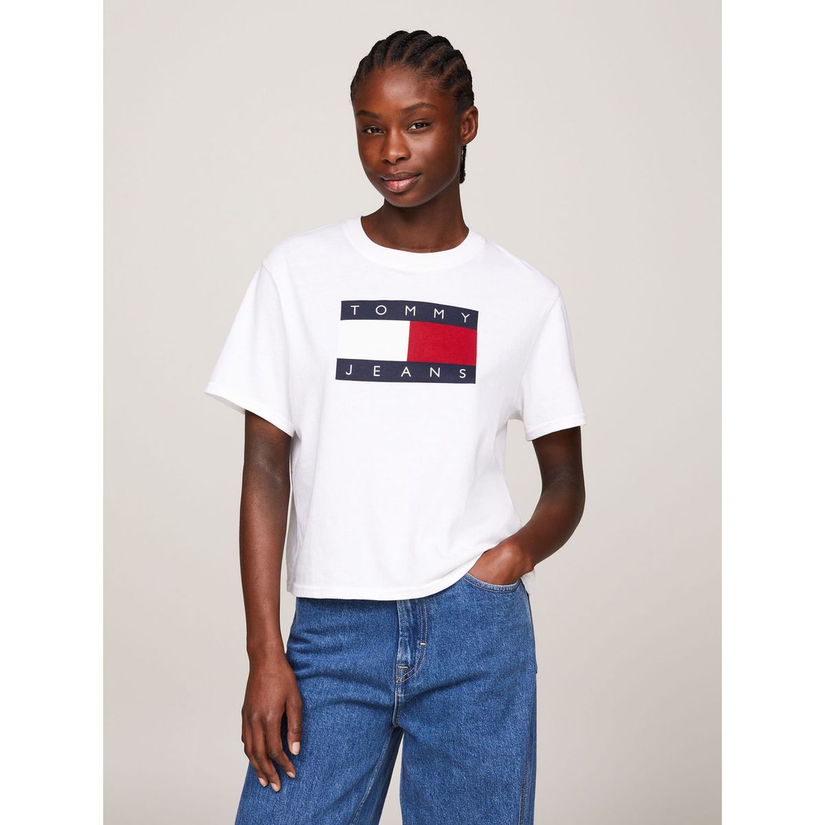 TOMMY HILFIGER - T-SHIRT M/C PARA MUJERES TH