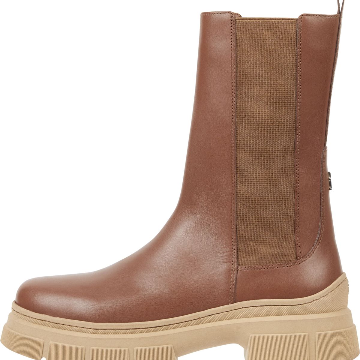 TOMMY HILFIGER - BOTIN ESSENTIAL LEATHER CHELSEA BOOT