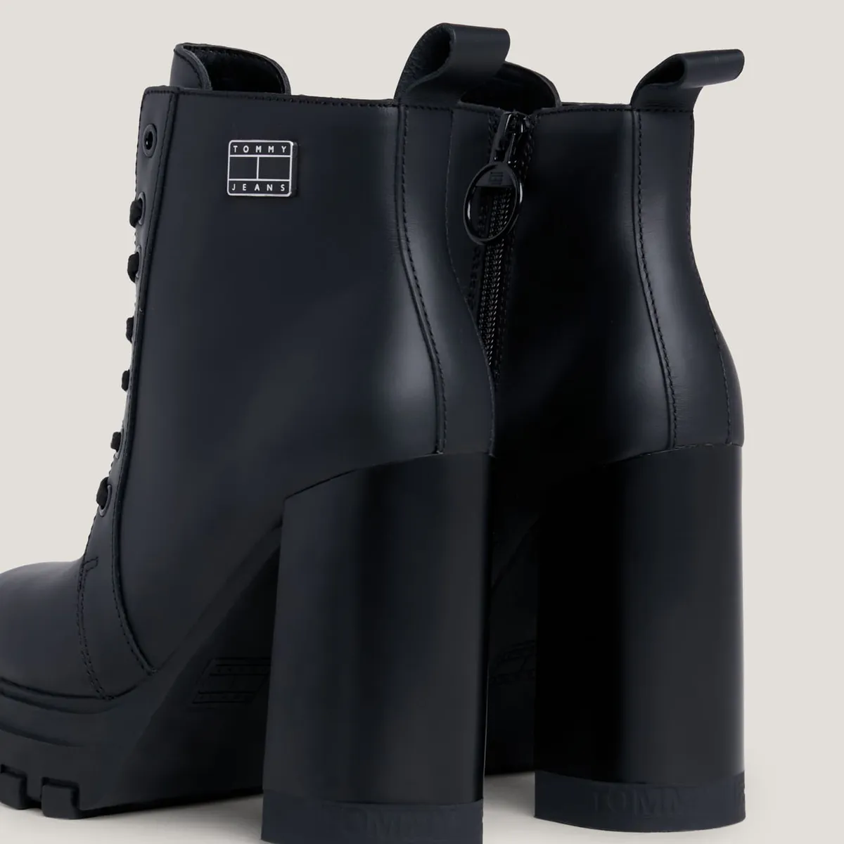 TOMMY HILFIGER - BOTIN HD TJW HIGH HEEL LACE UP BOOT