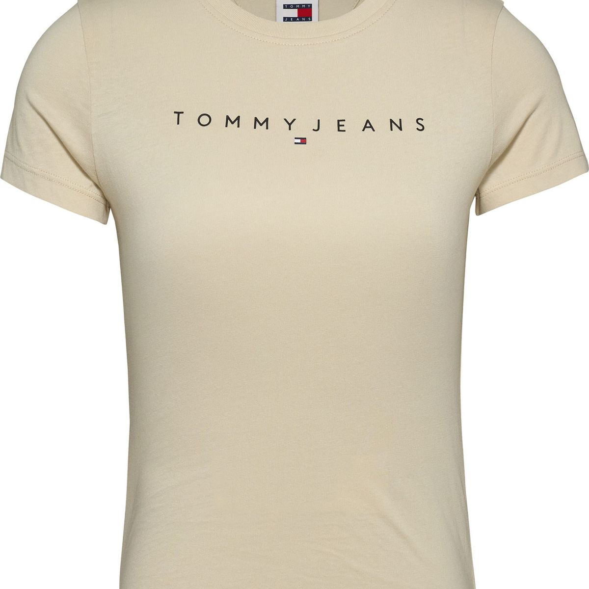 TOMMY HILFIGER - CAMISETA TJW SLIM LINEAR TEE EXT