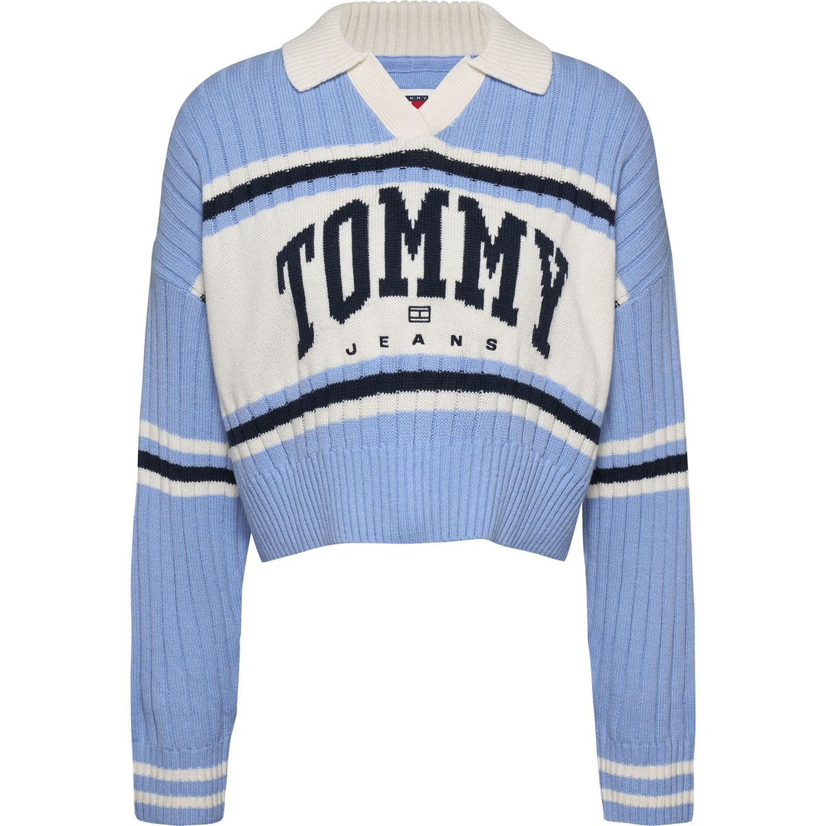 TOMMY HILFIGER - SWEATER TJW VARSITY RUGBY SWEATER