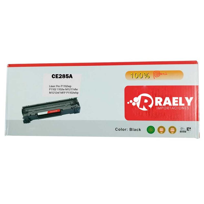 GENERICO - Toner HP 85A CE285A Negro LaserJet Hp Generica  Raely