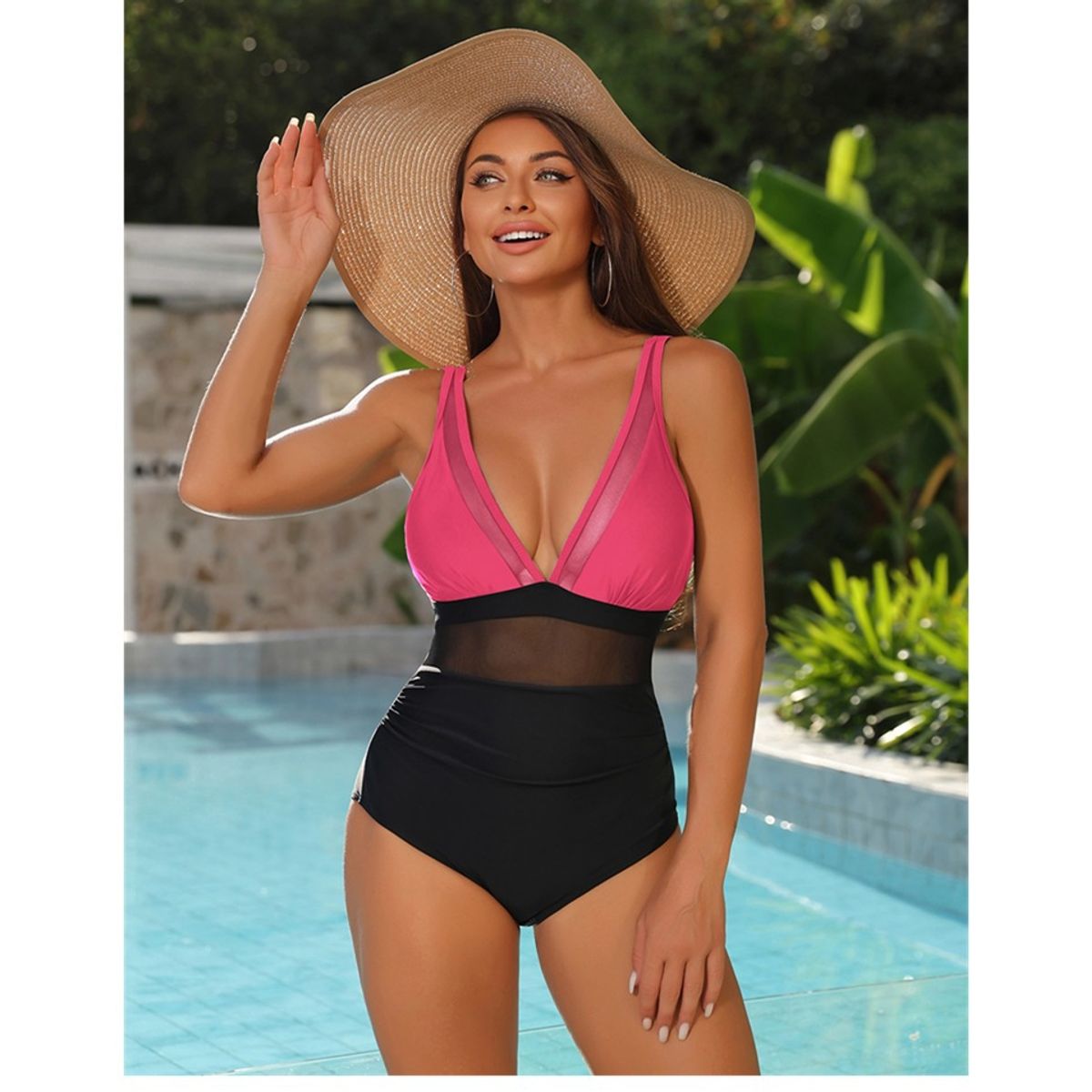 TIOZONEY - Traje de Baño para Mujer