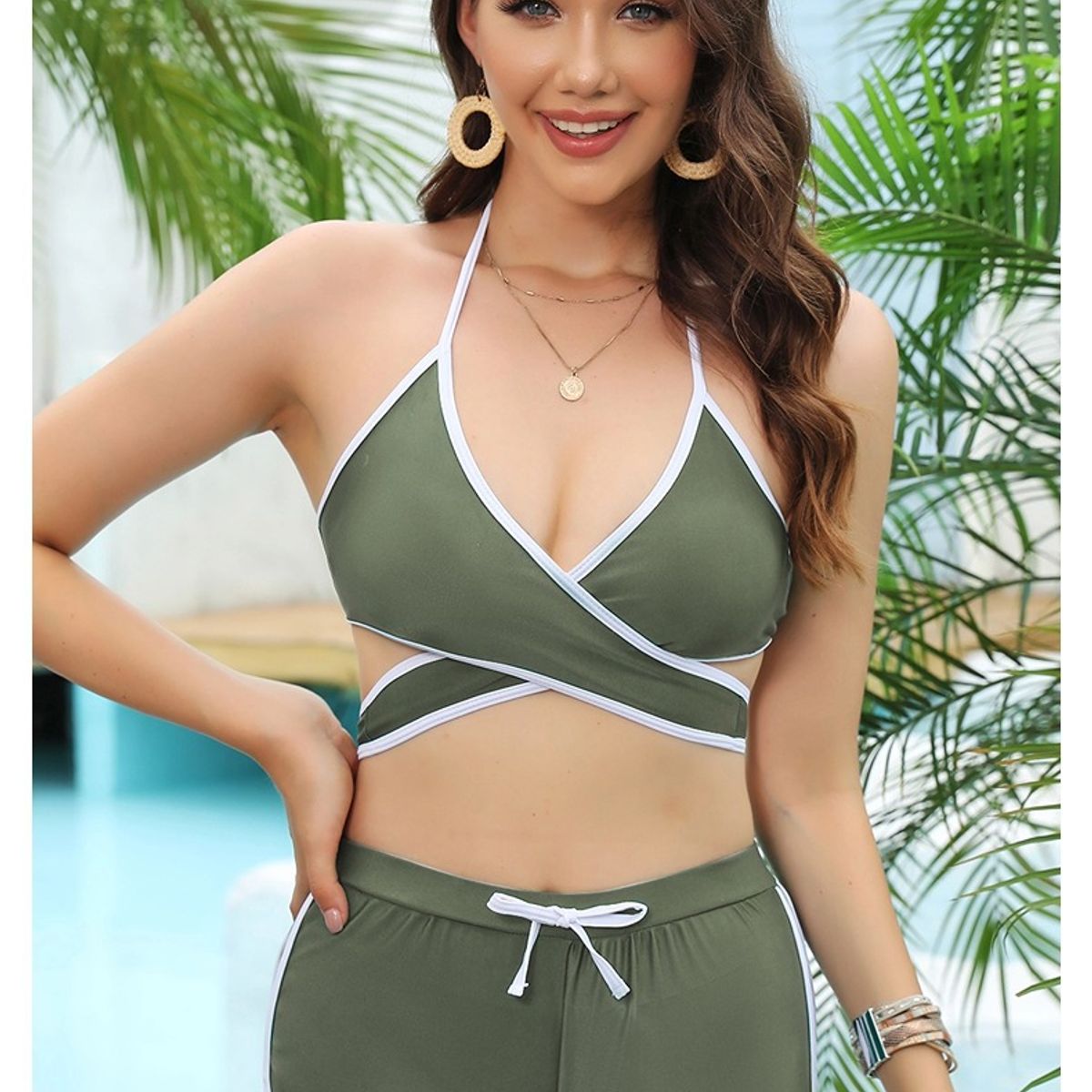 TIOZONEY - Conjunto Bikini Mujer