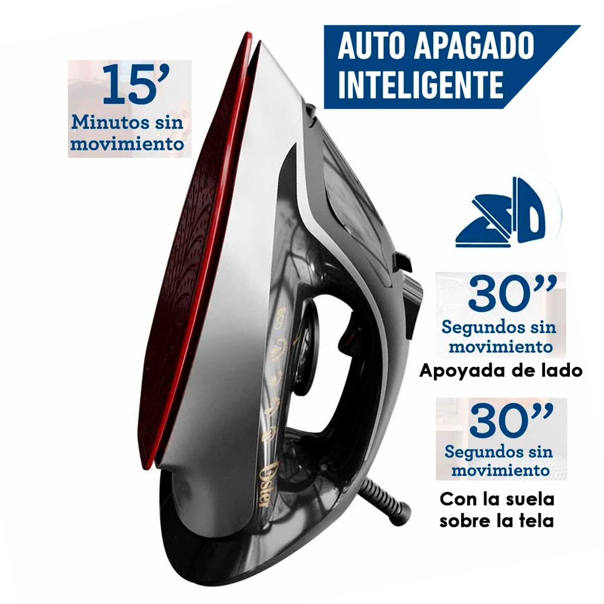 OSTER - Plancha de vapor Oster con tecnología aerocerámica GCSTAC6953