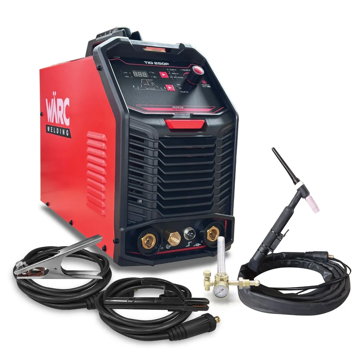 WARC - Soldadora Inversora TIG 250A WARC TIG250P 220V380V